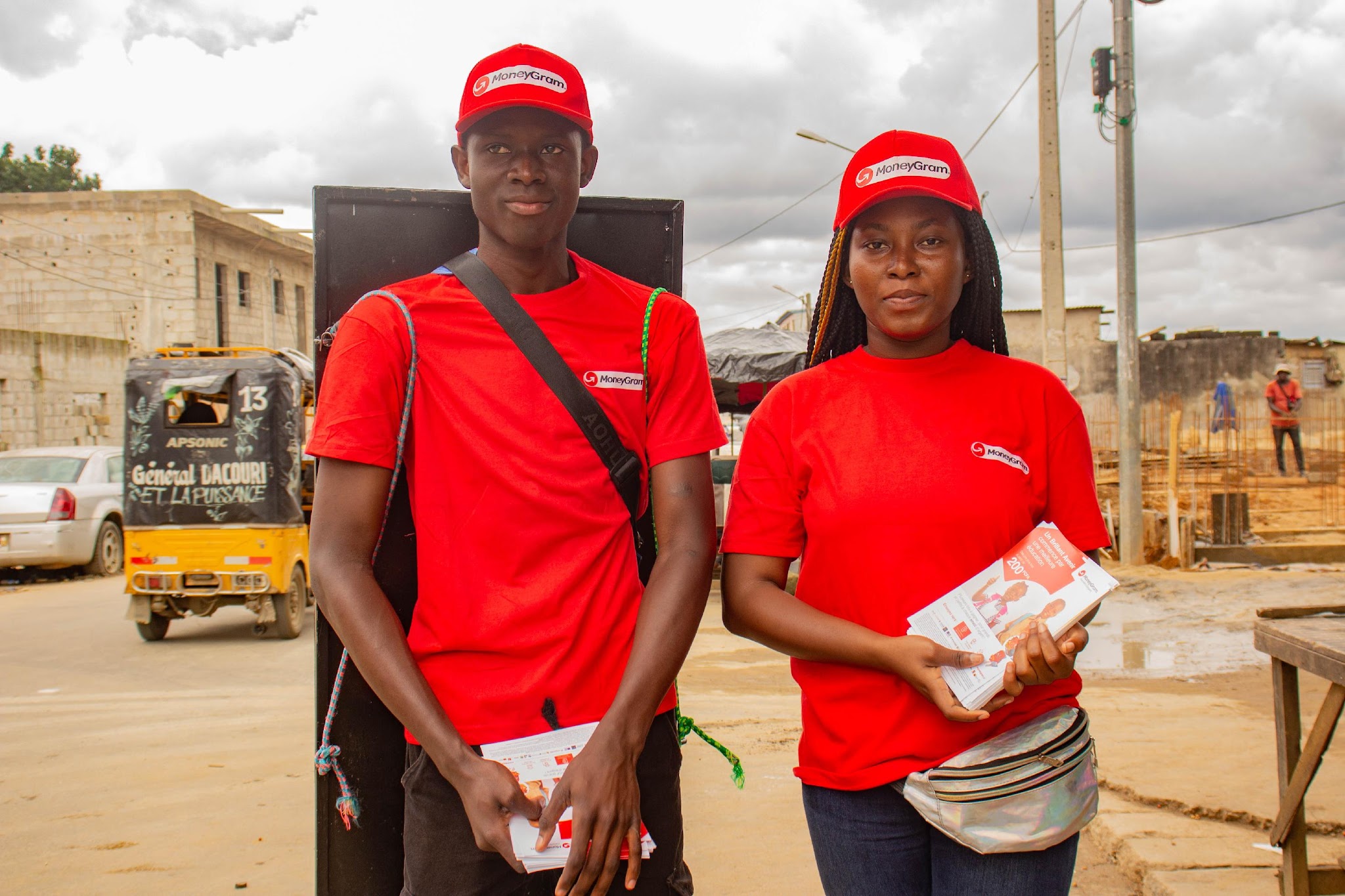 Création diffusée pour MoneyGram × UBA